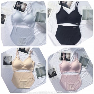 QB079居家吊帶內衣+內褲/4色/S-XL(SLOGGI同款)