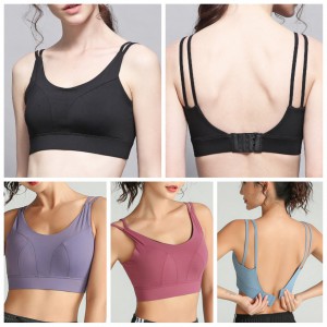 QS1026 大碼專業健身跑步運動內衣/4色/S-3XL