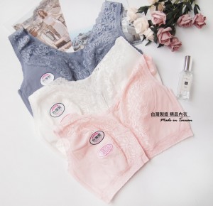 台灣製 前扣開 薄襯前開胸罩/哺乳胸罩 [L-XXL] 3色選
