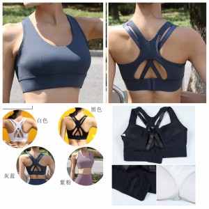 QS1012 美背健身跑步運動內衣/4色/S-XL