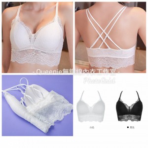 H017 蕾絲固定墊小背心/2色/M-XL