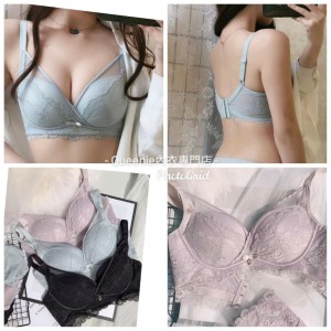 QB067桑蠶絲杯調整型內衣/3扣/3色/70B-90C