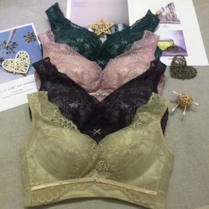  QB181 嬰兒棉柔軟呼吸棉杯調整內衣/4扣/4色/70B-90C