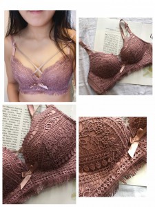 S1007 前交叉聚攏內衣/3色/3扣/70-85ABC