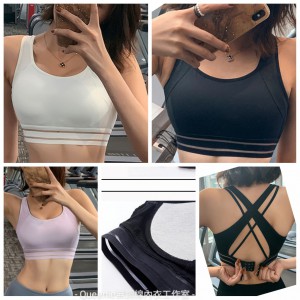 QS1036 美背健身跑步運動內衣/3色/S-XL