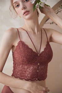 S1078 居家蕾絲小背心/4色/S-L