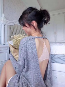 誘惑 [前扣] 襯衫美背款
