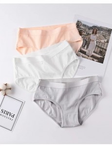 U1002 全棉 中低腰款 (5色選) M, L, XL